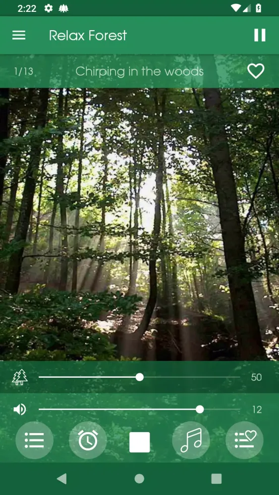 ภาพหน้าจอของ Relax Forest
