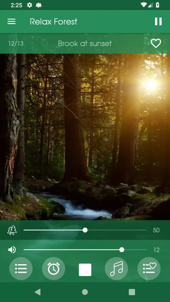 ภาพหน้าจอของ Relax Forest