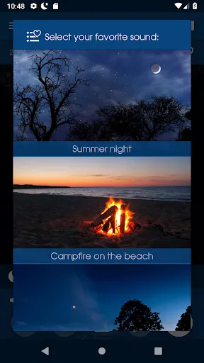 Relax Night: sleeping sounds Screenshots