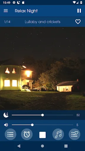 Relax Night: sleeping sounds Screenshots