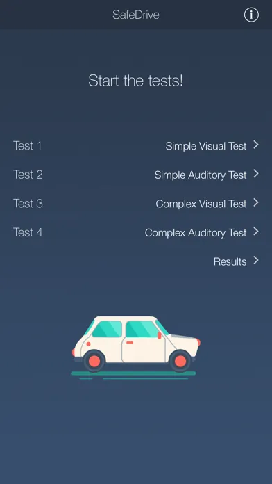 Screenshot di SafeDrive