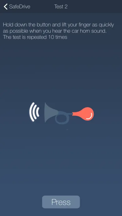 Screenshot di SafeDrive
