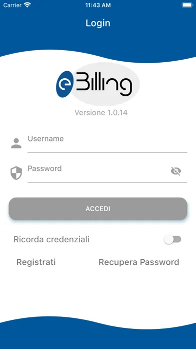 Capturas de tela do MobyPay eBilling