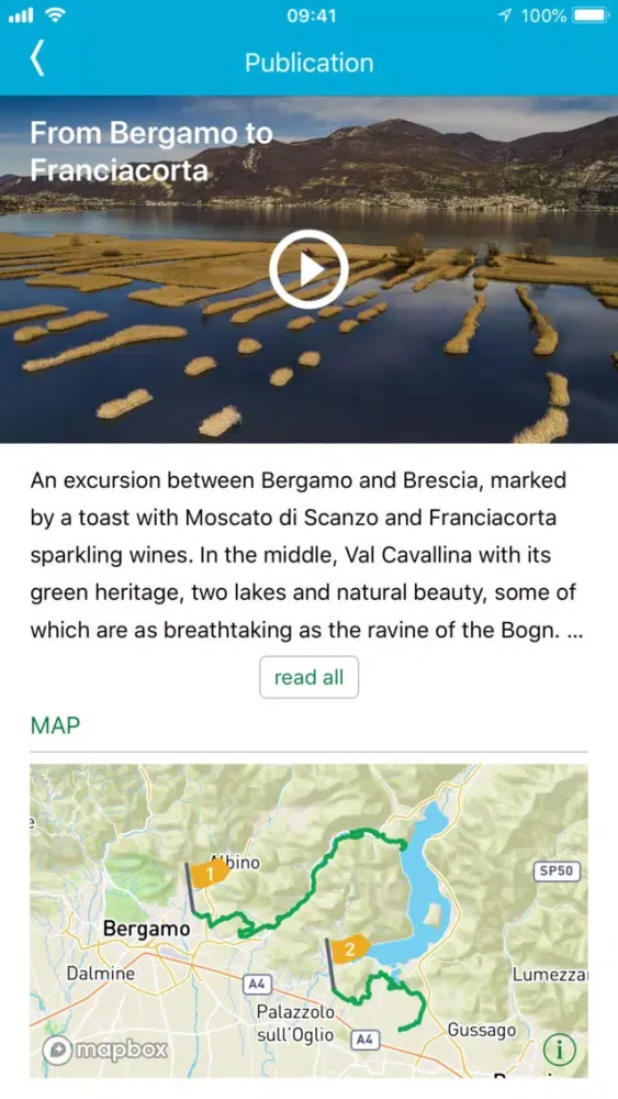 Capturas de pantalla de inLombardia Bike