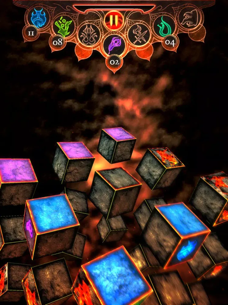 Inferno Puzzle Game iPad  Screenshots