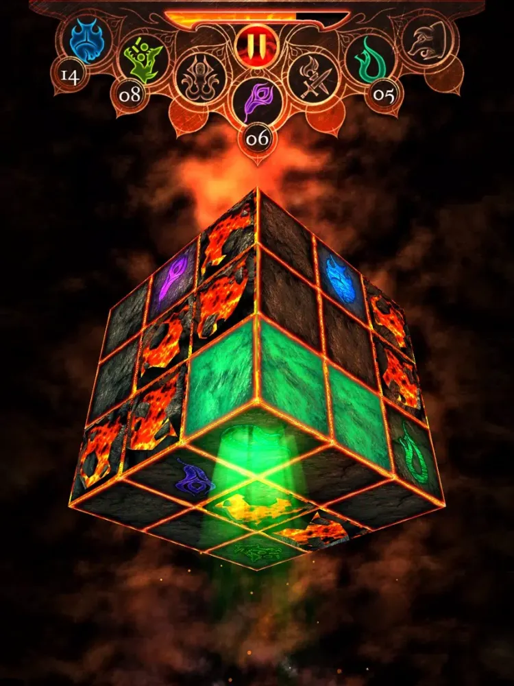 Inferno Puzzle Game iPad  Screenshots