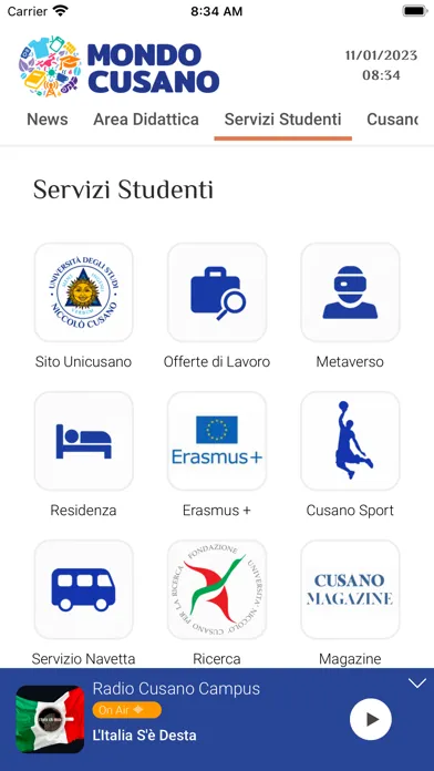 Mondo Cusano سکرین شاٹس
