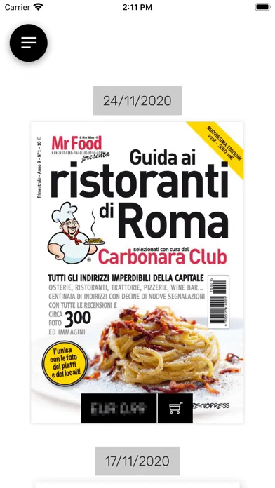 Guida ai ristoranti di Roma Screenshots