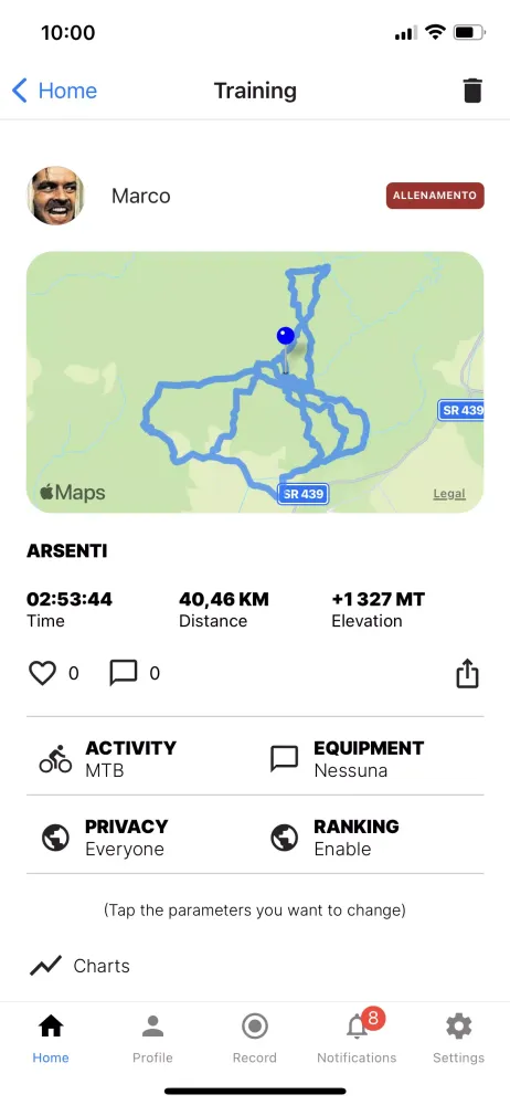 Training Camp: MTB routes Screenshots