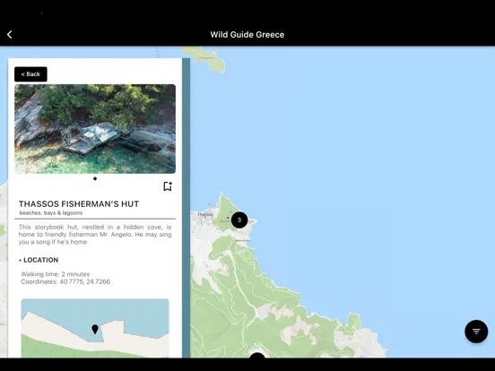 Capturas de pantalla de Wild Guide Greece iPad 