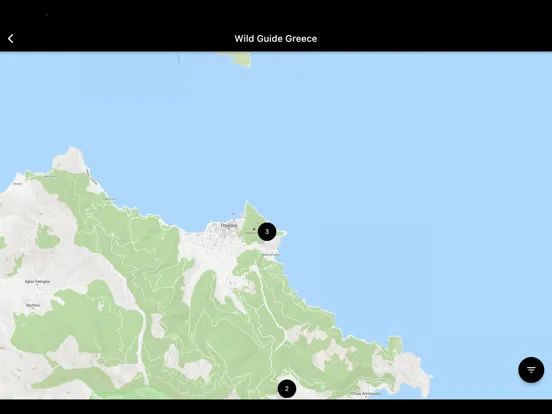 Capturas de pantalla de Wild Guide Greece iPad 