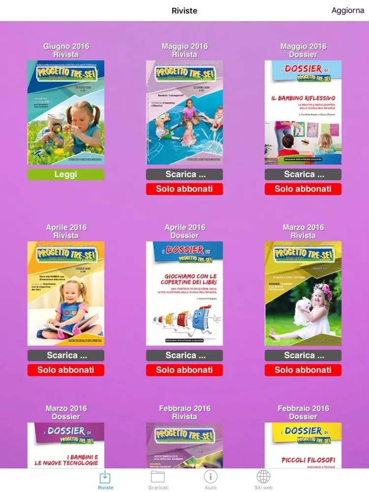 Progetto Tre-Sei Gulliver Reader 2 iPad 应用截图