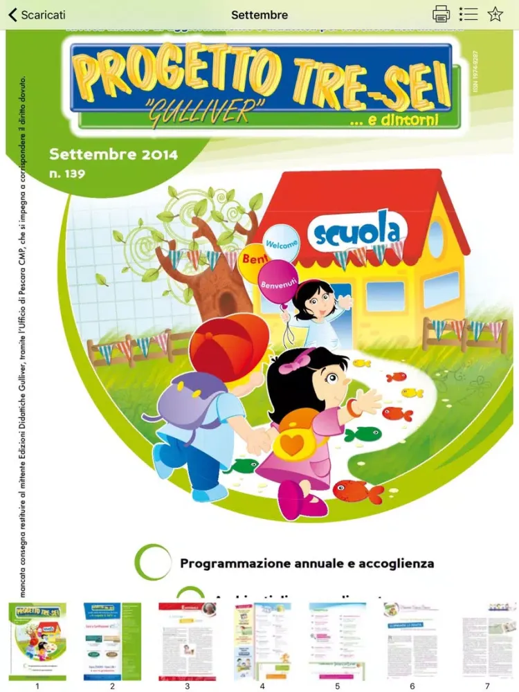 Progetto Tre-Sei Gulliver Reader 2 iPad 应用截图
