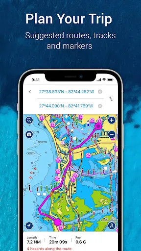 ภาพหน้าจอของ Navionics® Boating