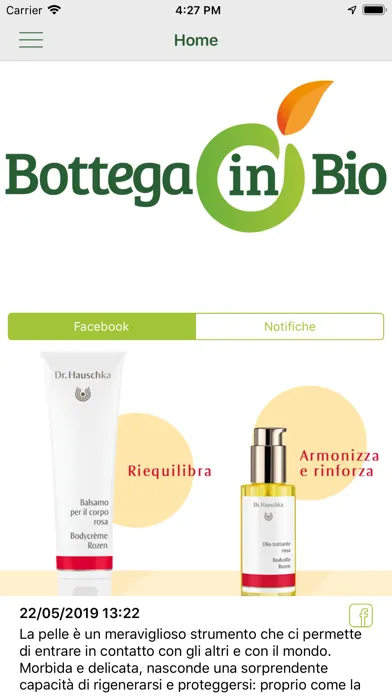 Bottega in Bio スクリーンショット