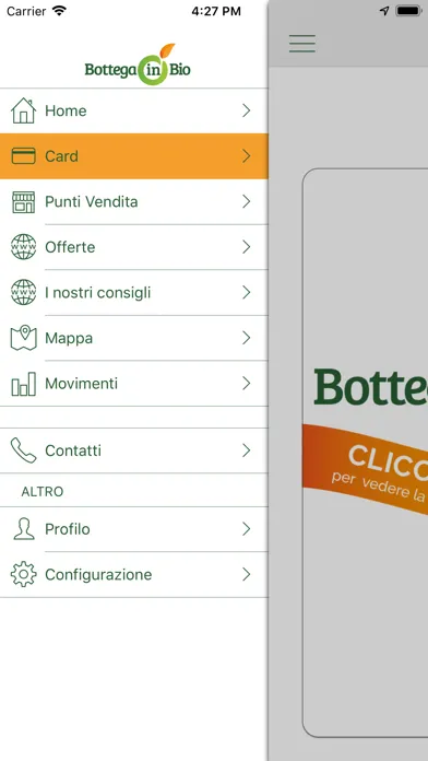 Bottega in Bio スクリーンショット