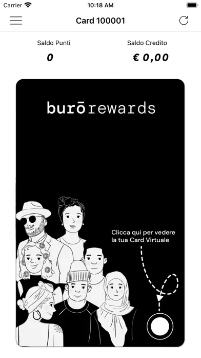 BURŌ Rewards Screenshots