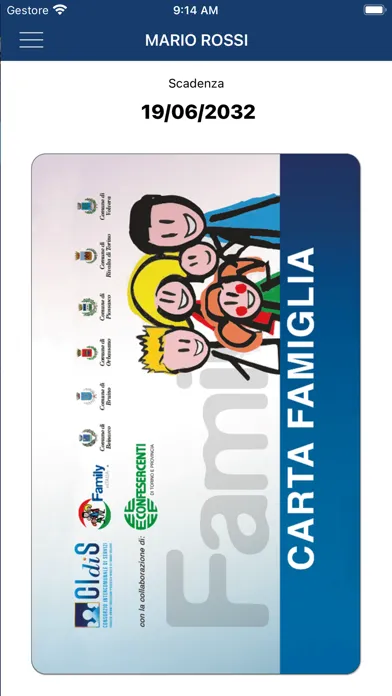 CARTA FAMIGLIA স্ক্রিনশট