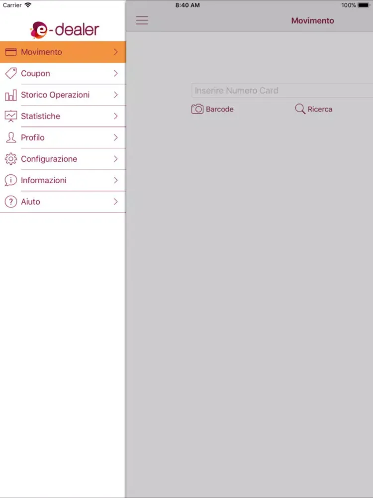 ภาพหน้าจอของ EtnaMove-Dealer iPad 