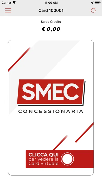 Capturas de tela do Smec