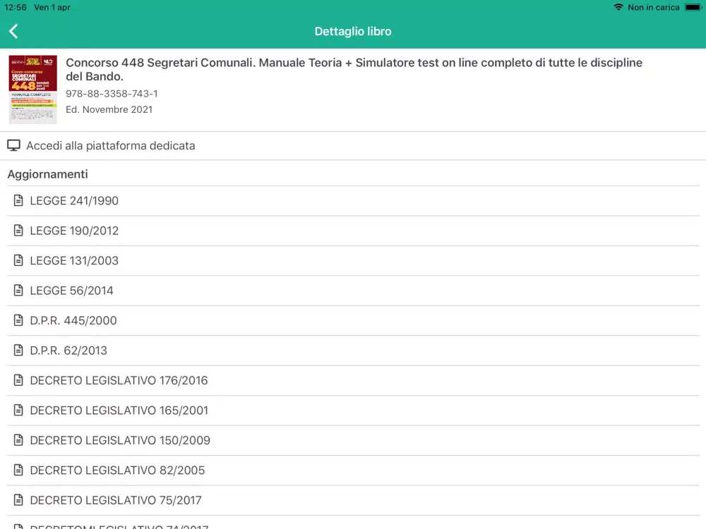 N-EXT NelDiritto Editore iPad 应用截图