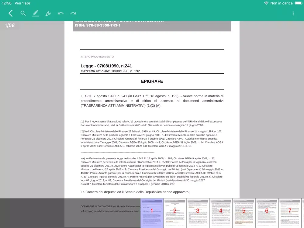 N-EXT NelDiritto Editore iPad 应用截图