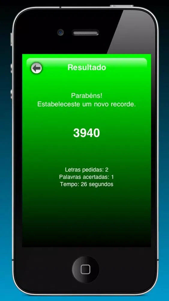 Tangkapan layar Palavras em Cadeias Lite