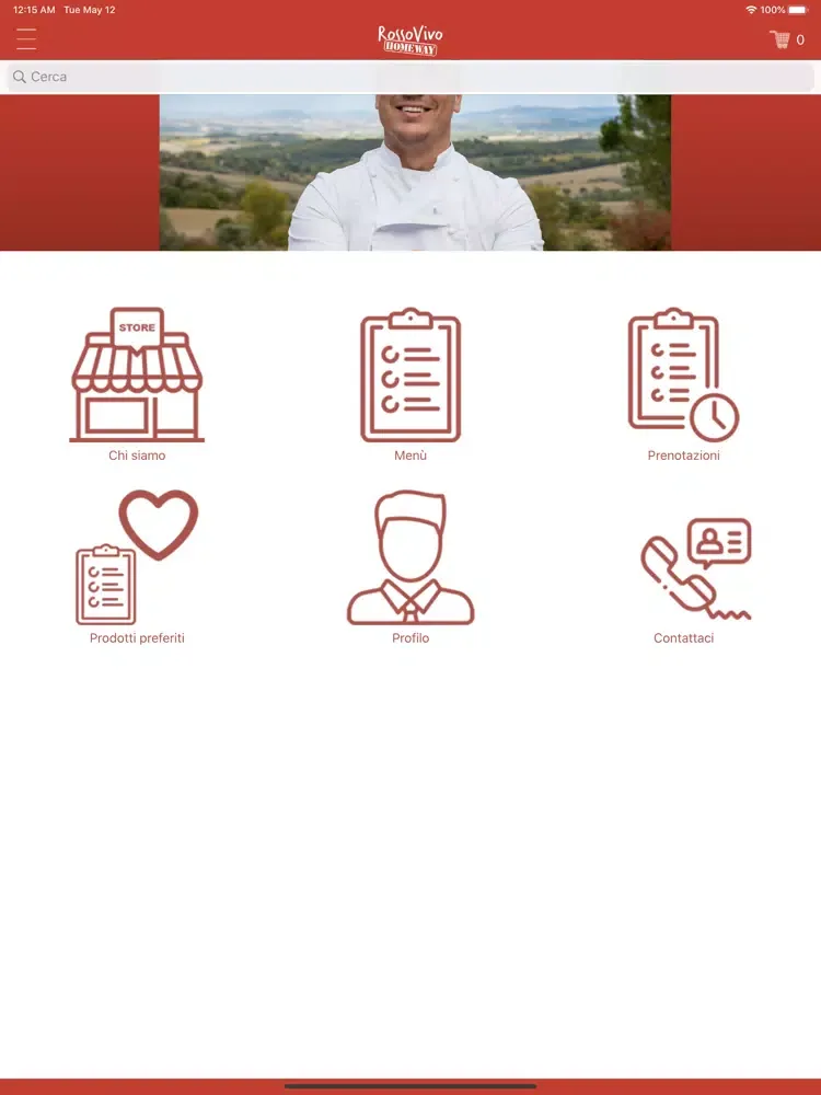 RossoVivo Homeway iPad  Screenshots