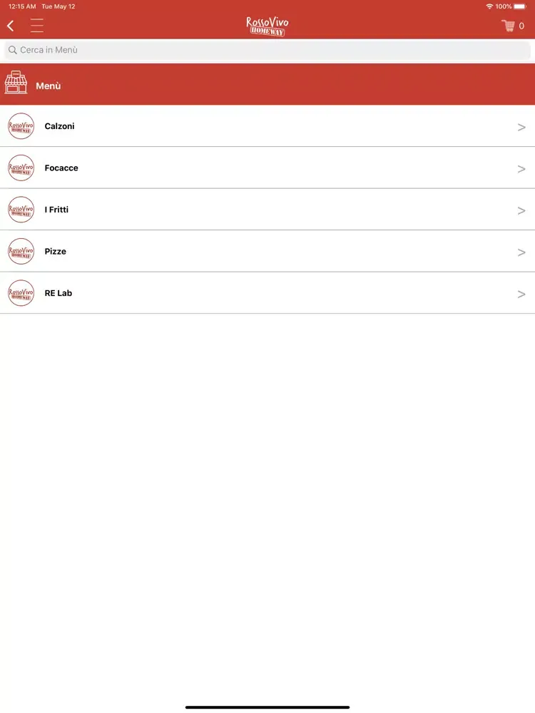 RossoVivo Homeway iPad  Screenshots