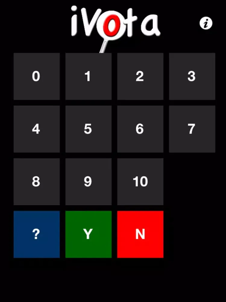 iVota iPad  স্ক্রিনশট