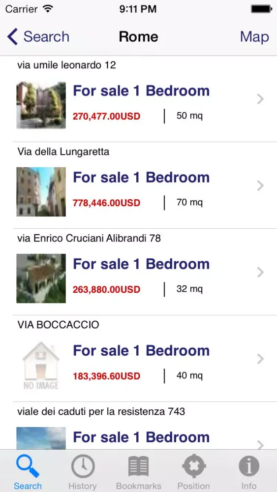 Capturas de tela do Realigro.com