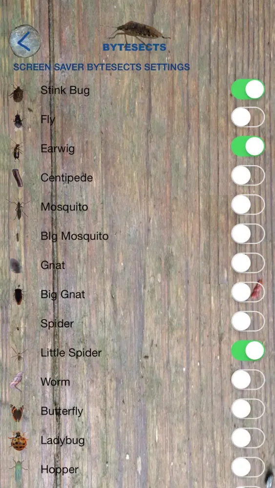 Bytesects Real insects ants smasher game and screen saver kids game スクリーンショット