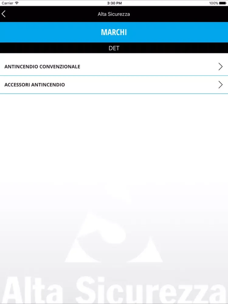 Alta Sicurezza iPad 应用截图