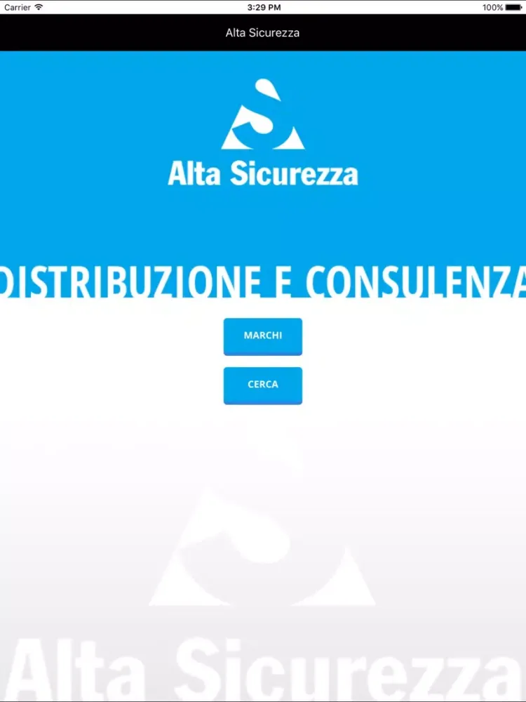 Alta Sicurezza iPad 应用截图