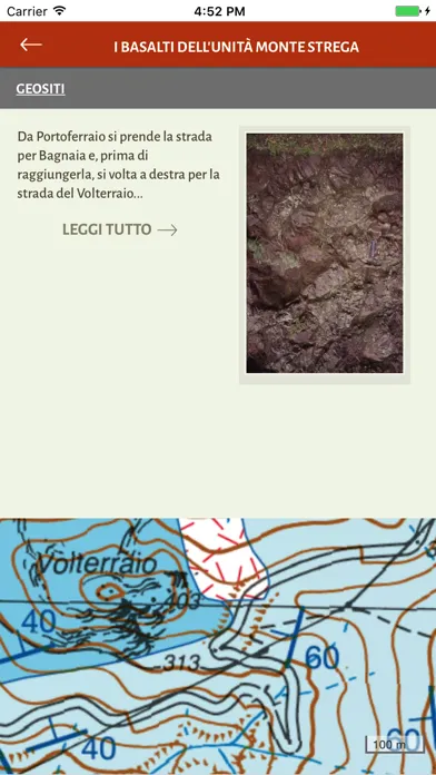 Ảnh chụp màn hình của Geositi Isola d'Elba
