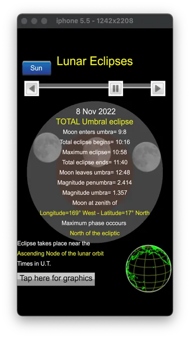 Total Solar Eclipses سکرین شاٹس