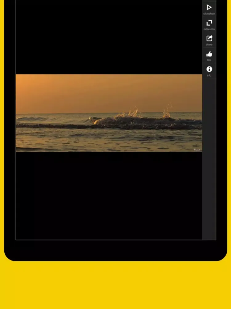 Capturas de pantalla de Nikon Art iPad 