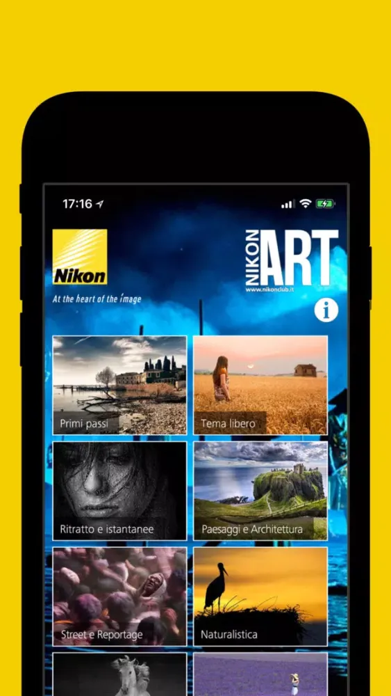 Capturas de pantalla de Nikon Art