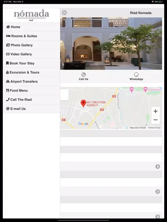 Riad Nomada Marrakech iPad 应用截图