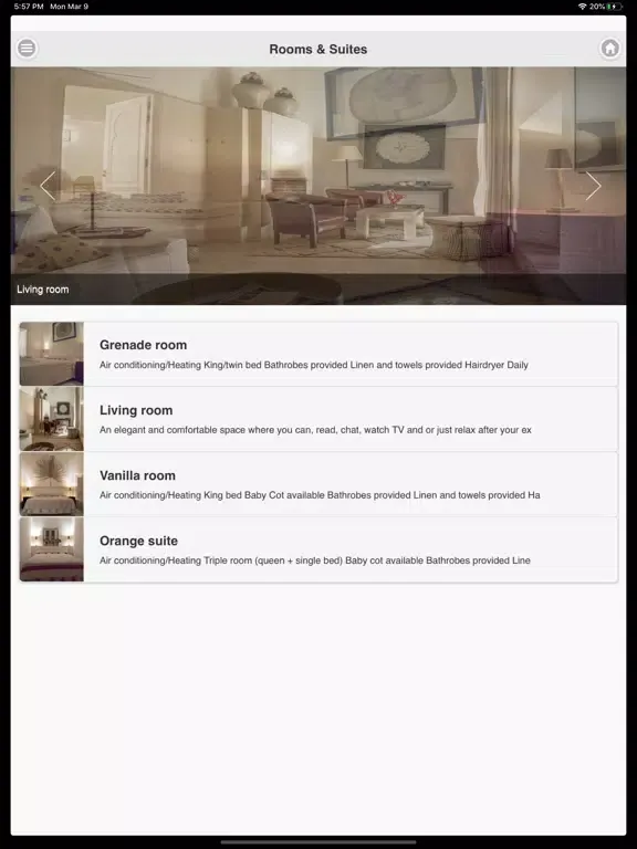 Riad Nomada Marrakech iPad 应用截图