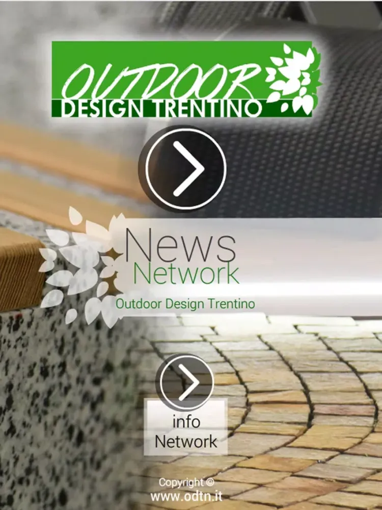 Ảnh chụp màn hình của Outdoor Design Trentino iPad 