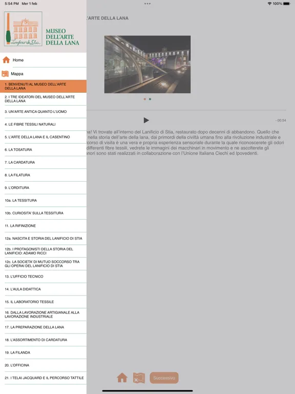 Скриншоты Museo dell'Arte della Lana iPad 