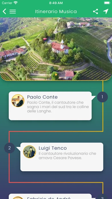 Multimedia Outdoor Museum Screenshots