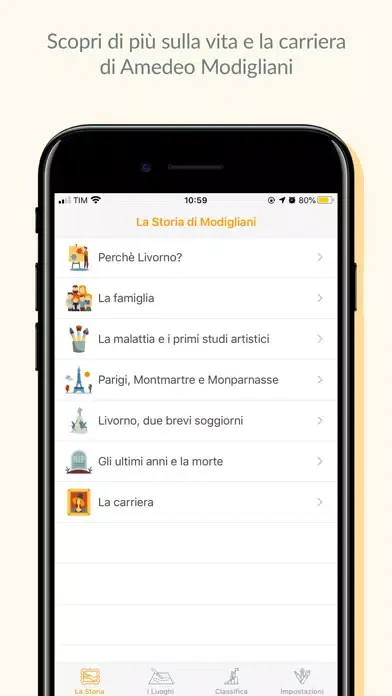 Modigliani Livorno スクリーンショット