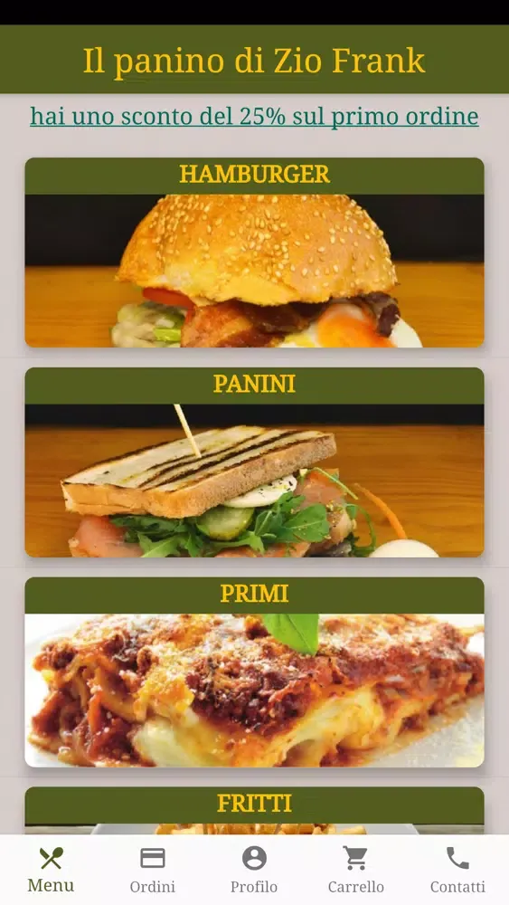 il panino di zio frank स्क्रीनशॉट