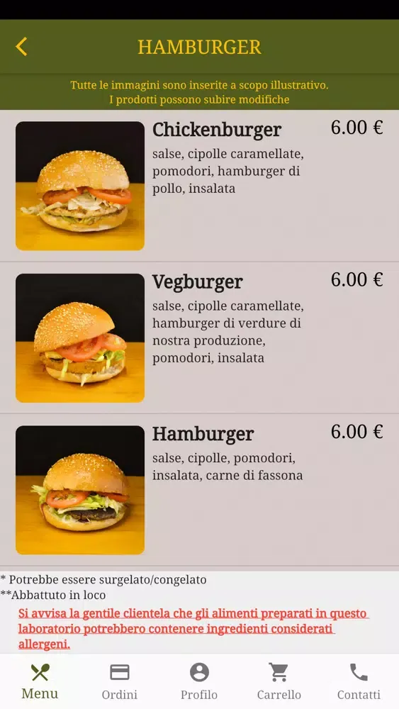 il panino di zio frank स्क्रीनशॉट