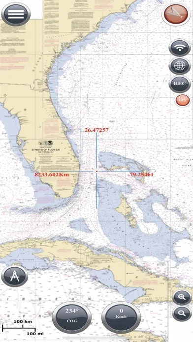 Zrzuty ekranu Marine Navigation