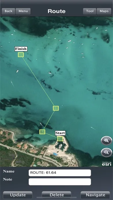 Zrzuty ekranu Marine Navigation