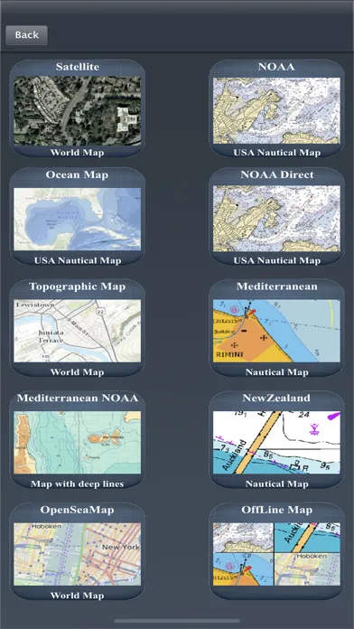 Zrzuty ekranu Marine Navigation