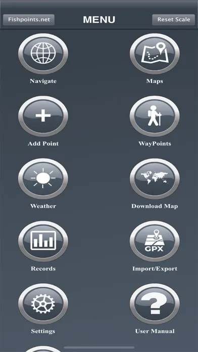 Screenshot di Hiking Route Lite